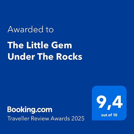Apartamento The Little Gem Under The Rocks Kastraki Exterior foto